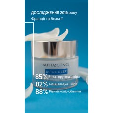 ALPHASCIENCE Ultra Deep Антивіковий крем для обличчя, шиї та декольте 50 мл ALPHASCIENCE Ultra Deep Антивіковий крем для обличчя, шиї та декольте 50 мл