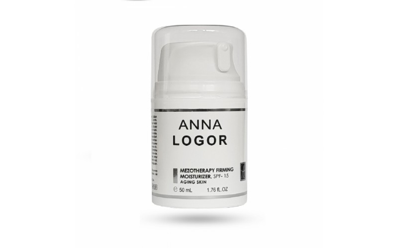 Anna Logor Mezotherapy Firming Moisturiser Анна Логор Омолоджуючий укріплюючий-зволожуючий денний крем SPF 15, 50 мл