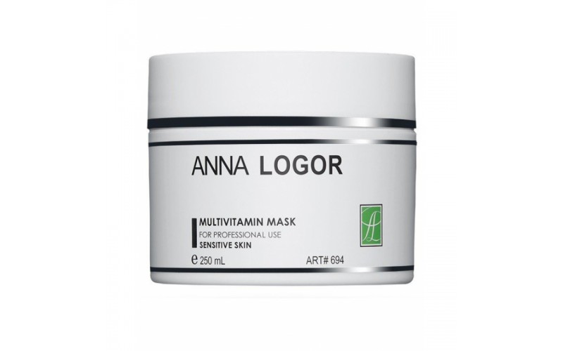 Anna Logor Multivitamin Mask Анна Логор Мультивітамінна гелева маска для чутливої шкіри 250 мл