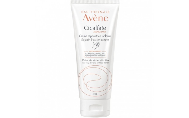 Авен Сікальфат крем для рук відновлюючий бар'єрний Avene Cicalfate Mains Crème Réparatrice Isolante, 100 мл
