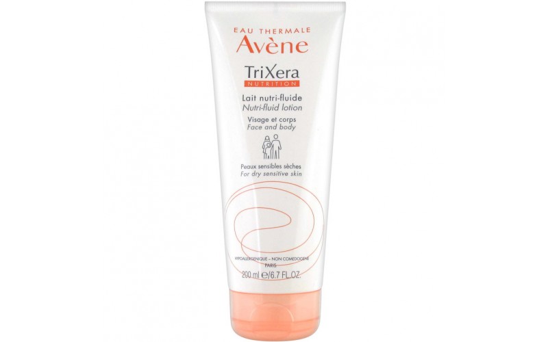 Авен Тріксера Молочко нутрі-флюїд Avene Trixera lait nutri-fluide, 200 мл