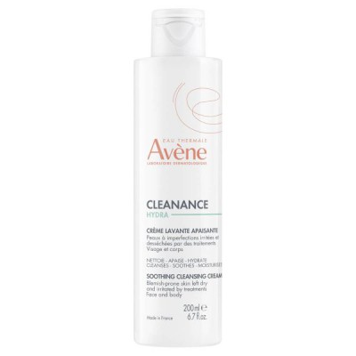 Авен Клінанс Гідра Очищуючий Крем Avene Cleanance Hydra Crème lavante apaisante, 200 мл
