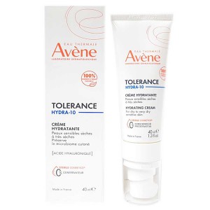 Авен Толеранс Гідра-10 крем зволожуючий для сухої чутливої шкіри Avene Tolérance Hydra-10 creme hydratante, 40 мл
