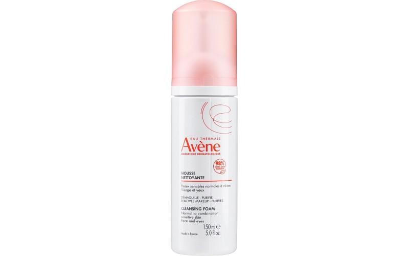 Авен Мусс очищуючий Avene mousse nettoyante, 150 мл