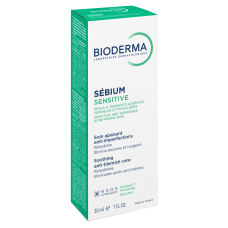 Біодерма Себіум Сенситів для чутливої жирної шкіри Bioderma Sébium Sensitive Soin Apaisant anti-imperfections 30 мл Біодерма Себіум Сенситів для чутливої жирної шкіри Bioderma Sébium Sensitive Soin Apaisant anti-imperfections 30 мл