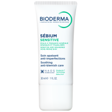 Біодерма Себіум Сенситів для чутливої жирної шкіри Bioderma Sébium Sensitive Soin Apaisant anti-imperfections 30 мл Біодерма Себіум Сенситів для чутливої жирної шкіри Bioderma Sébium Sensitive Soin Apaisant anti-imperfections 30 мл
