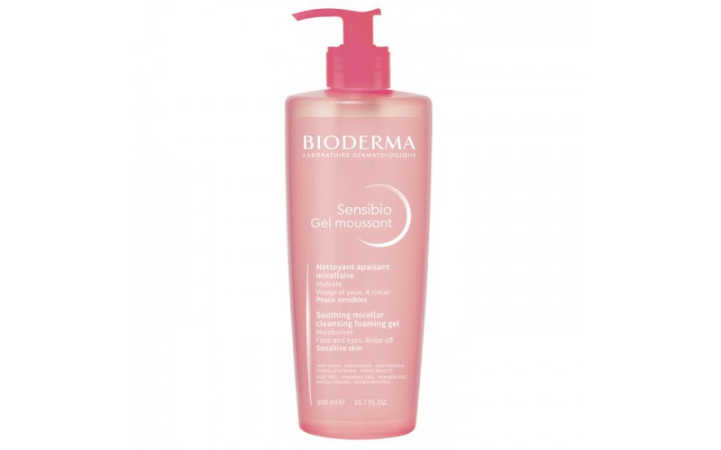 Біодерма Сенсібіо очищуючий гель для чутливої шкіри Bioderma Sensibio Gel Moussant 500 мл