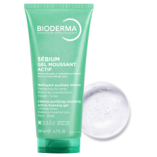 Біодерма Себіум Гель Актив очищуючий Bioderma Sébium Gel moussant actif, 200 мл Біодерма Себіум Гель Актив очищуючий Bioderma Sébium Gel moussant actif, 200 мл