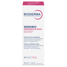 Біодерма Сенсібіо Ріш Дефенсив насичений крем для чутливої шкіри Bioderma Sensibio Defensive creme riche 40 мл Біодерма Сенсібіо Ріш Дефенсив насичений крем для чутливої шкіри Bioderma Sensibio Defensive creme riche 40 мл