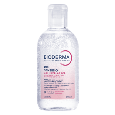 Біодерма Сенсібіо Міцелярний гель для чутливої шкіри Bioderma Sensibio AR+ Micellar Gel 250 мл