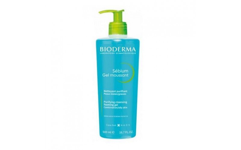 Біодерма Себіум Очищуючий Гель Bioderma Sebium purifying cleansing foaming gel 500 мл