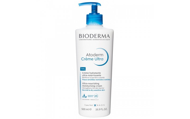 Біодерма Атодерм Ультра крем для сухої шкіри Bioderma Atoderm Creme ultra 500 мл