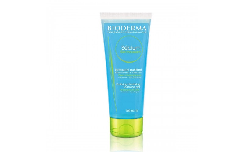 Біодерма Себіум Очищуючий Гель Bioderma Sebium purifying cleansing foaming gel 100 мл