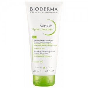 Біодерма Себіом Гідра очищувальний бальзам Bioderma Sebium Hydra Cleanser 200мл