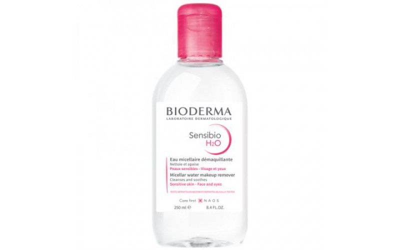 Біодерма Сенсібіо H2O міцелярний лосьйон Bioderma Sensibio Н2О solution micellaire 250 мл