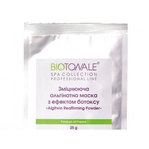 Biotonale Зміцнююча маска з ефектом Ботоксу ALGITWIN REAFFIRMING POWDER, 25 г саше