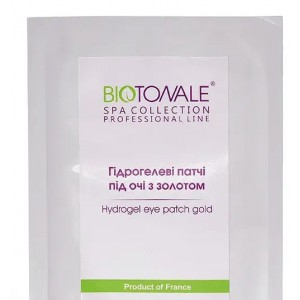 Biotonale Гідрогелеві патчі під очі із золотом HYDROGEL EYE PATCH GOLD, 1 пара