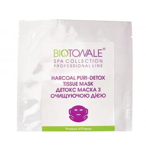 Biotonale Детокс маска з очищувальною дією PURI-DETOX TISSUE MASK, 1 шт