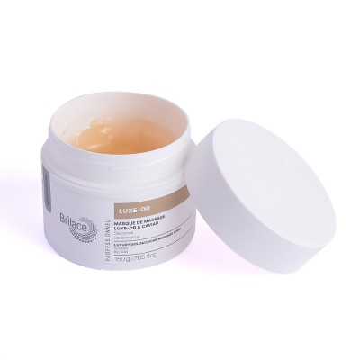 Brilace Масажна маска з золотом та чорною ікрою Luxury Gold&Caviar massage mask, 150 мл