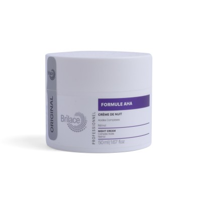 Brilace Нічний крем AHA - Formula Night Cream, 50 мл