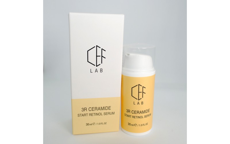 Ретинолова Старт-Сироватка CEF Lab 3R Ceramide Start Retinol Serum, 30 мл