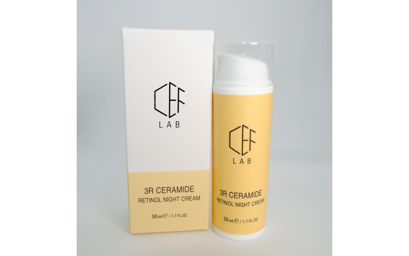 Удосконалюючий Нічний Ретиноловий Крем CEF Lab 3R Ceramide Retinol Night Cream, 50 мл
