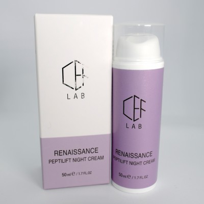 Пептидний нічний Ліфтинг-крем CEF Lab Renaissance Peptilift Night Cream, 50 мл