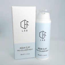 Проколагеновий Нічний Крем CEF Lab Aqua O2xy Pro-Collagen Night Cream, 50 мл