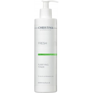 Очищаючий тонік для жирної шкіри з лемонграсом Christina Fresh Purifying Toner for oily skin with Lemongrass, 300 мл