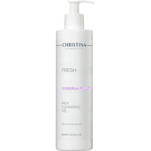 Молочний очищувальний гель для сухої та нормальної шкіри Christina Fresh Milk Cleansing Gel, 300 мл