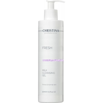 Молочний очищувальний гель для сухої та нормальної шкіри Christina Fresh Milk Cleansing Gel, 300 мл