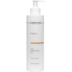 Очищаючий гель із фруктовими кислотами для всіх типів шкіри Christina Fresh AHA Cleansing Gel, 300 мл