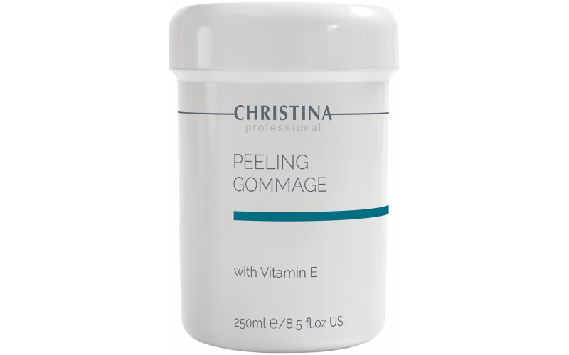 Пілінг-гоммаж із вітаміном Е для всіх типів шкіри Christina Peeling Gommage with Vitamin E, 250 мл