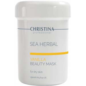 Ванільна маска краси для сухої шкіри Christina Sea Herbal Beauty Mask Vanilla, 250 мл