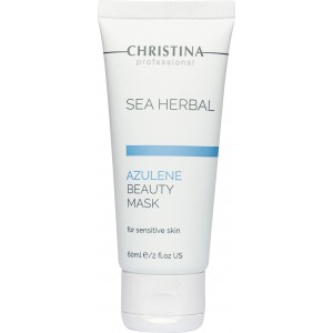 Азуленова маска краси для чутливої шкіри Christina Sea Herbal Beauty Mask Azulene, 60 мл