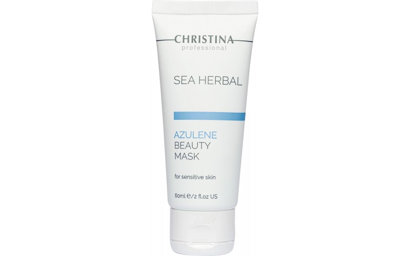 Азуленова маска краси для чутливої шкіри Christina Sea Herbal Beauty Mask Azulene, 60 мл