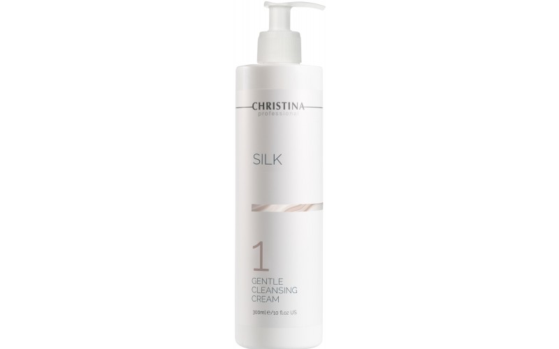 М'який крем, що очищає (крок 1) Christina Silk Gentle Cleansing Cream, 300 мл