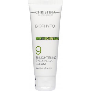 Крем для шкіри навколо очей та шиї (крок 9) Christina Bio Phyto Enlightening Eye and Neck Cream, 75 мл