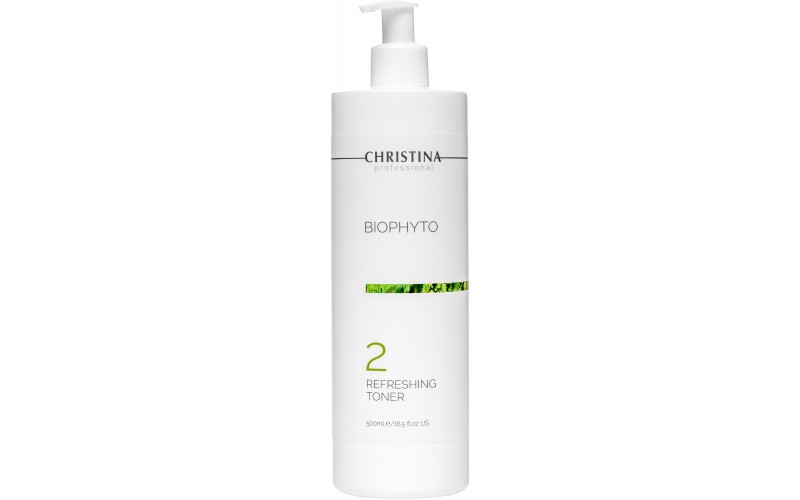 Освіжаючий тонік (крок 2) Christina Bio Phyto Refreshing Toner, 500 мл