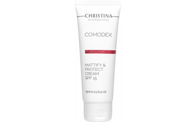 Крем «Матування та захист» SPF 15 Christina Comodex Mattify & Protect Cream SPF 15, 75 мл