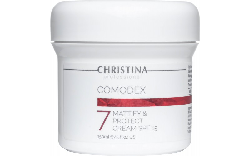 Матуючий захисний крем SPF 15 (крок 7) Christina Comodex Mattify & Protect Cream SPF 15, 150 мл