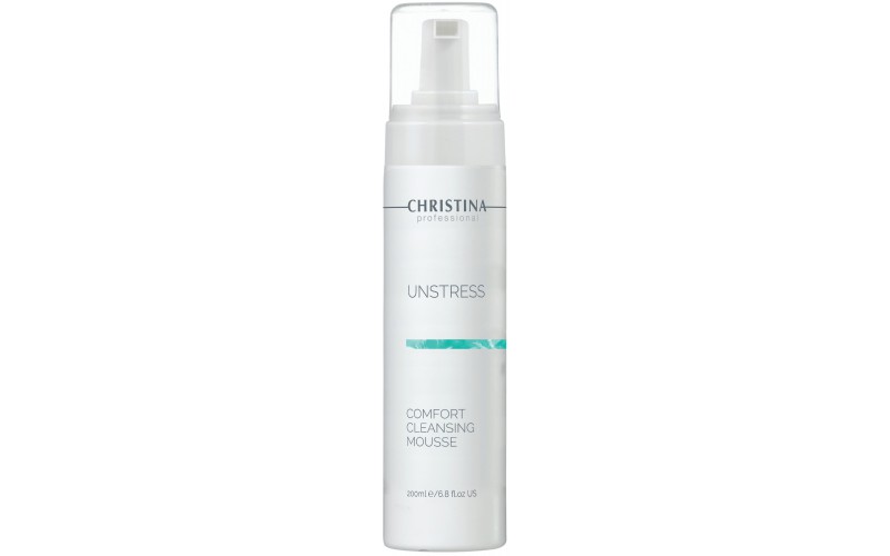 Очищаючий мус Christina Unstress Comfort Cleansing Mousse, 200 мл