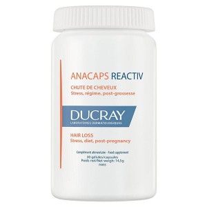 Дюкре Анакапс Реактив Капсули для зміцнення волосся та нігтів Ducray Anacaps Reactiv Complement alimentaire 30 шт