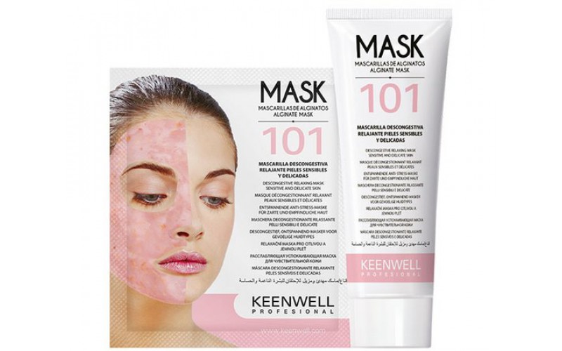 Маска регенерувальна живильна для сухої шкіри з екстрактом ікри No103 Keenwell Alginate Mask 125 мл + 25 г