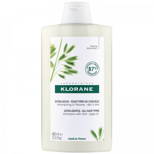Клоран Овес шампунь для всіх типів волосся Klorane Shampooing au lait d'avoine, 400 мл