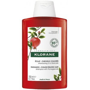 Клоран Гранат шампунь для фарбованого волосся Klorane Shampooing à la Grenade, 200 мл