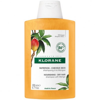 Клоран Манго шампунь для сухого волосся Klorane Shampooing a la Mangue, 200 мл