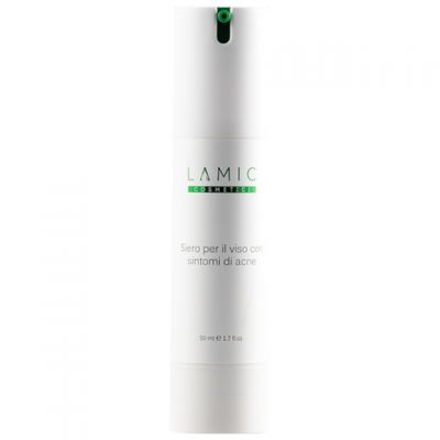 Lamic Cosmetici Сироватка для обличчя з проявами акне Siero per il viso con sintomi di acne 50 мл Lamic Cosmetici Сироватка для обличчя з проявами акне Siero per il viso con sintomi di acne 50 мл