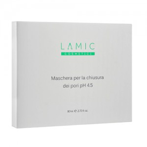 Lamic Cosmetici Маска для закриття пор Maschera per la chiusura dei pori pH 4.5 80 мл