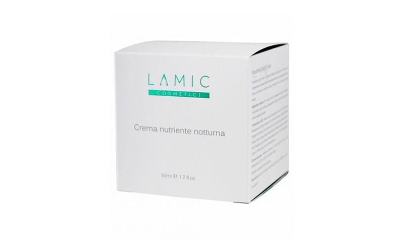 Lamic Cosmetici Крем нічний живильний Crema nutriente notturna 50 мл